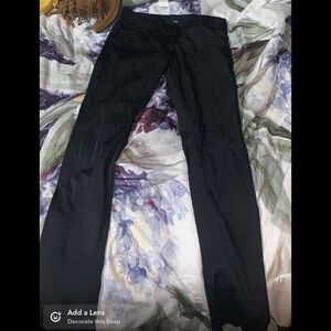 H&M black dress pants for women